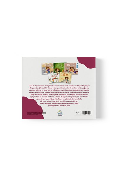 Mahlas Yayınları Hande Burcu Korol - Ahu İle Yiyeceklerin Dönüşüm Maceraları 5-Piece Story Set