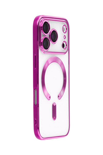 AUDIOX Plating DeLux » iPhone 17 - Husa MagPlating, Magnetica, Clear /