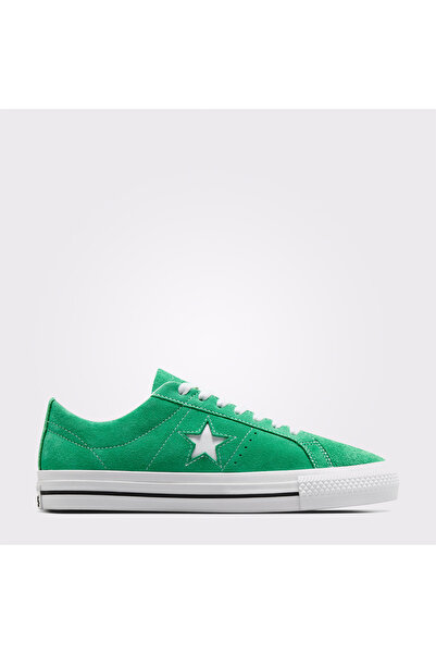 Converse One Star Pro Unisex Yeşil Süet Sneaker