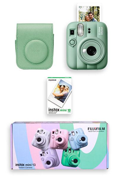 Fujifilm Instax Mini 13 Fotoğraf Makinesi, Çanta ,10'lu film special box