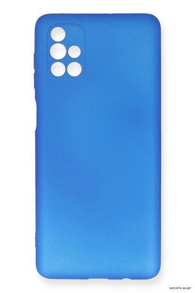 New Face Spt-Gld Newface Galaxy M51 Case First Silicone (150300) - Blue