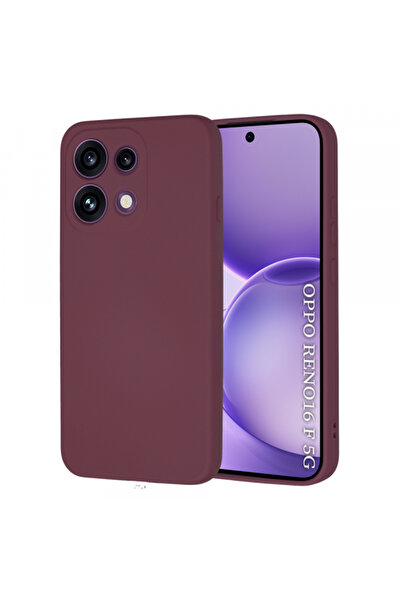 Techsuit Husă pentru Oppo Reno16 F / Reno16 Fs, Techsuit, Softflex, Visinie