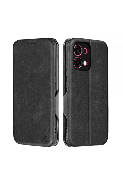 Techsuit Case for Oppo A6 Pro 5g / A6 Pro 4g, Techsuit, Safe Wallet Plus, Black