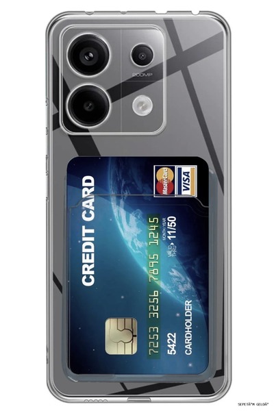 New Face حافظة SPT-GLD Newface Poco X6 من السيليكون الشفاف (153449) - شفافة