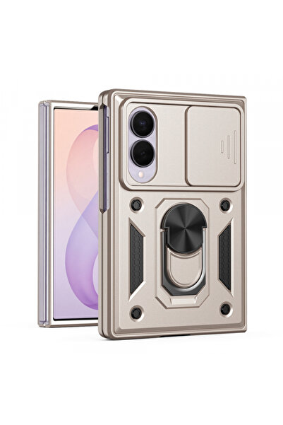 Techsuit Husa pentru Samsung Galaxy Z Fold8 F971, Techsuit, Camshield, Aurie