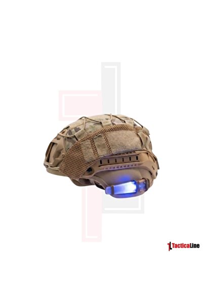 TacticalLine Mavi LED Taktik Kask Işığı Airsoft Outdoor Hobi Aksesuarı