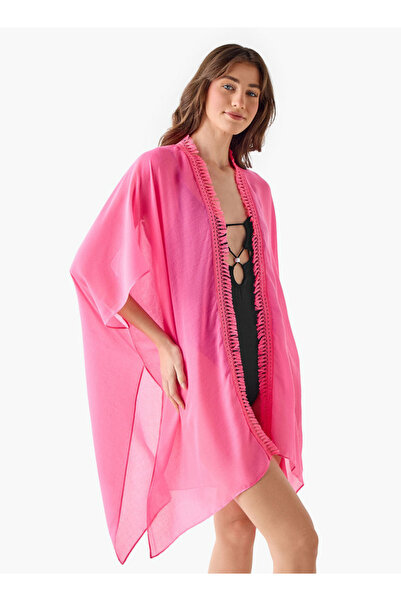 FAV Tassle Trim Cover-Up Pink