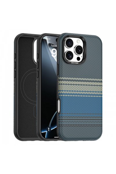 Danex MagSafe Case for Apple iPhone 16 Pro Max, DANEX, Gradient Rainbow, Navy...