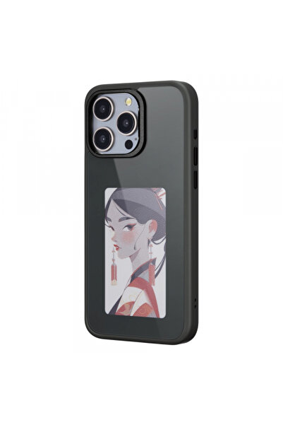 Danex Husă pentru Apple iPhone 13 Pro Max, DANEX, Display personalizat E-Ink,...