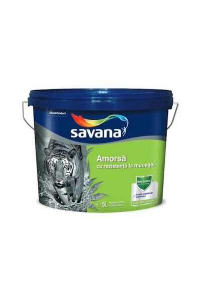 Savana Αστάρι τοίχου, με αντιμουχλική προστασία, 5L