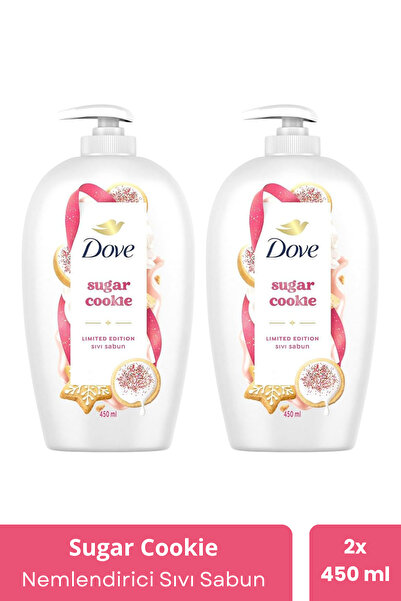 Dove Sugar Cookie Sıvı Sabun 450 ml x 2 Adet