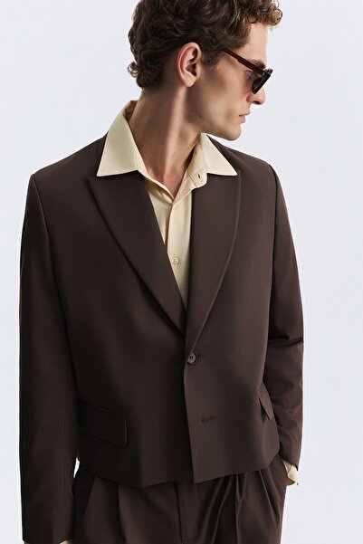 Antioch Crop Fit Blazer Jacket