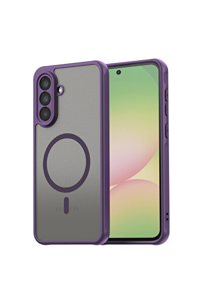 CLICK Husa telefon Click, HaloFrost II MagSafe - Samsung Galaxy A56 5G - Purple