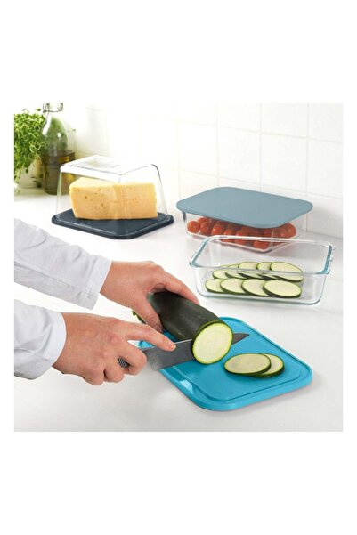 IKEA 365+ Cutting Board Blue-Grey 22X16 cm 3 Pieces