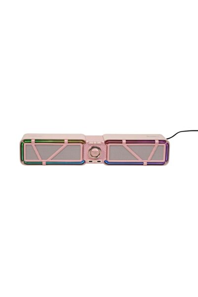 DIVOOM D-Base Portable Speaker (Pink)