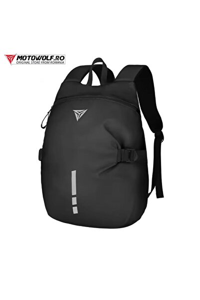 MOTOWOLF waterproof motorcycle bag, large capacity, expandable, for helmet an...