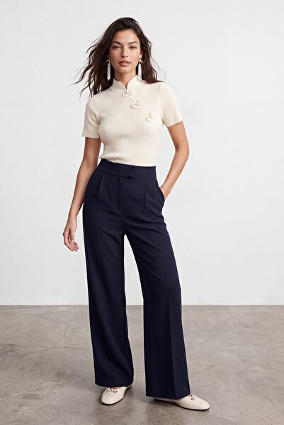 VAGGON Velcro Palazzo Trousers