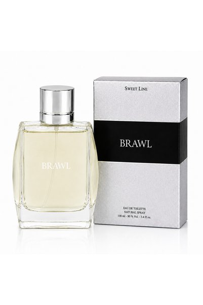 Sweetline Apă de toaletă pentru bărbați, Parfum bărbătesc Brawl, EDT, 100 ml,...