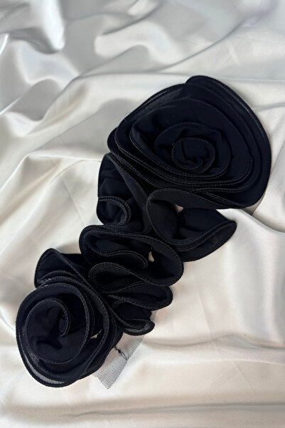 jasmina store Fabric Rose Motif Applique