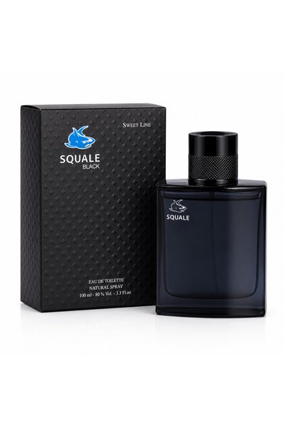 Sweetline Apă de toaletă pentru bărbați, Parfum bărbătesc Squale Black, EDT, ...