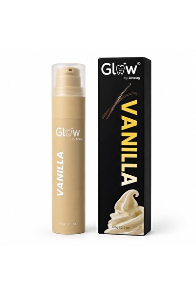 Glow Οδοντόκρεμα με φθόριο, Γεύση βανίλιας 60 γρ., Φθόριο+, αποτελεσματικός κ...