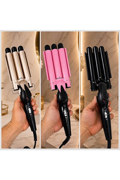 OEM Ψαλίδι για μπούκλες 3 κυλίνδρων 28mm Μεγάλες μπούκλες Κεραμική τεχνολογία...