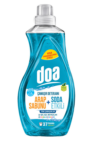 Doa ÇAMAŞIR DETERJANI ARAP SABUNU SODA ETKİLİ / 1480 ML