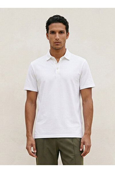 FAV Basics Textured Polo T-shirt