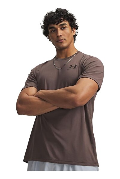 Under Armour Ua Sportstyle Lc Brown Men's T-Shirt 1326799-200