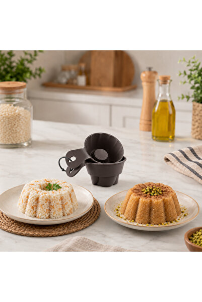 kitchen soft Pratik 2'li Pilav ve Helva Kalıbı Şekillendirici