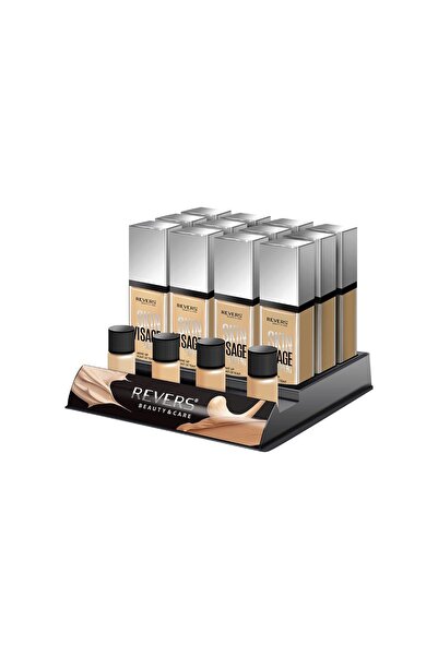 Revers Set of 12 Foundation with pump, Skin Visage Expert, Revers, 30 ml