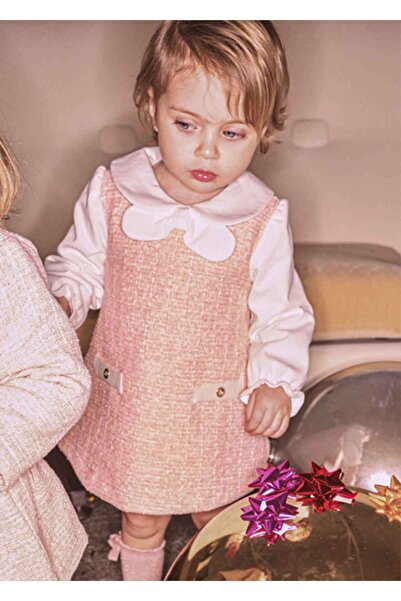 MAYORAL Kış Sezon Kız Bebek Şık Elbise - Pembe