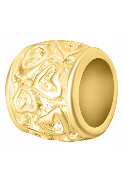 Larezo Charm Talisman, Inimi Multiple Zirconiu, Auriu, Argint 925