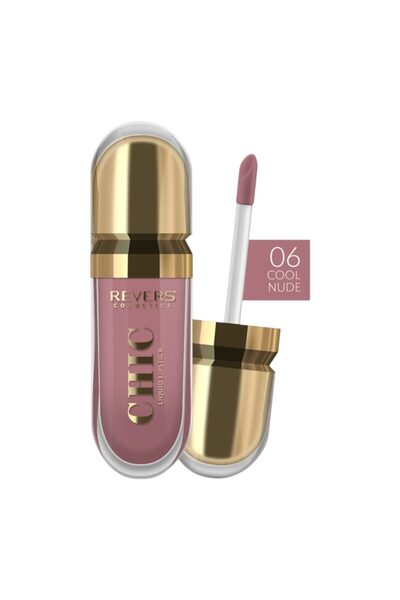 Revers Ruj lichid Chic nr 6 Cool Nude, Revers, 7,5 ml