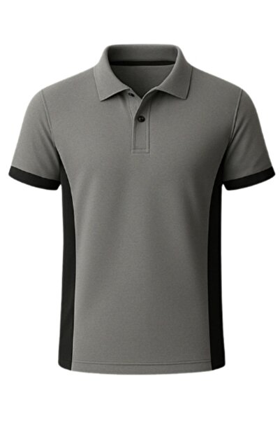 POLO YAKA TİŞÖRT YAN PARÇALI RENKLİ