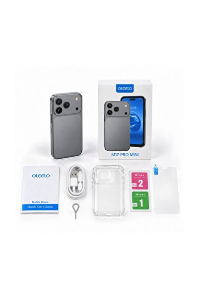OTEETO M17 Pro Mini Smartphone, 3.75-Inch Display, 8GB RAM, 256GB Storage, Qu...