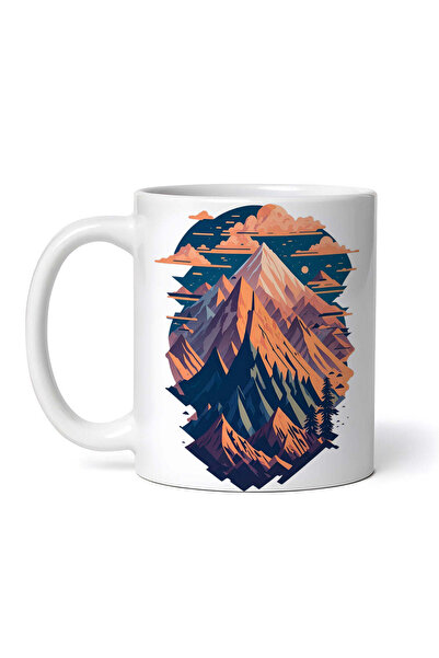 INOVATIX Personalized White Mug, Sharp Ridges, Inovatix®. 330ml