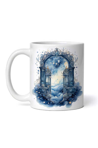 INOVATIX Personalized white mug, Gate of the pure soul, INOVATIX®. 330ml