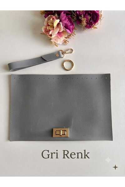 zg hobi aksesuar Σετ από συνθετικό δέρμα για τσάντα clutch, σετ τσάντας πλεκτής