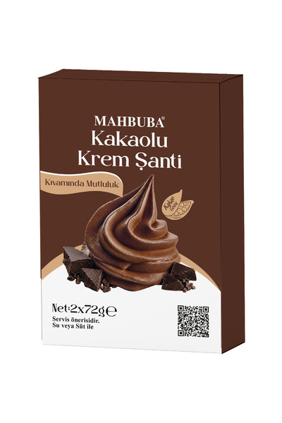 Mahbuba Krem Şanti Kakaolu 2x72gr