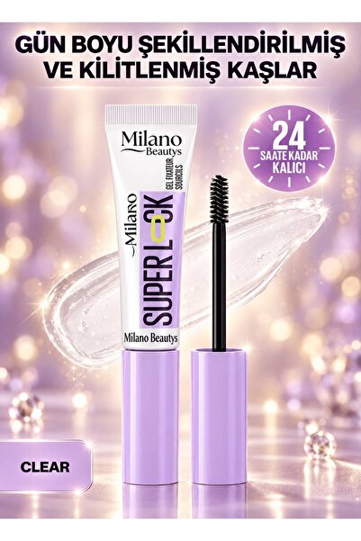 MİLANO BEAUTYS Super Lock Brow Glue Eyebrow Fixer