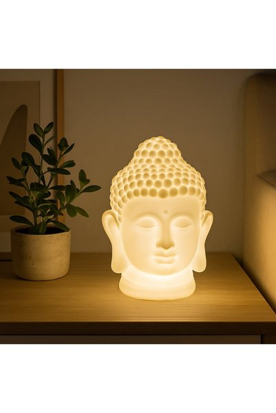 OEM Lampa Buddha 12x13x18cm - Veioze-Becuri, Produse Scoala