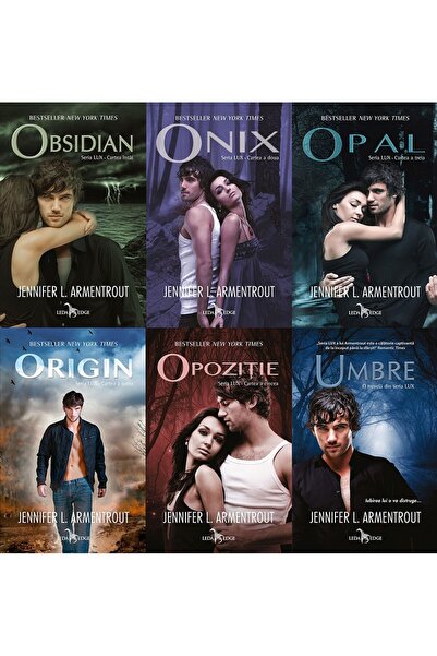 Editura Leda Seria LUX Jennifer L. Armentrout Παραφυσικό Ρομάντζο