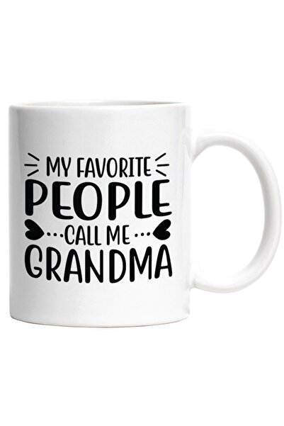 INOVATIX Personalized white mug, for a grandmother who feels good that her fa...