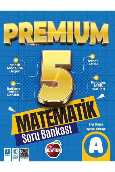 Newton Yayınları Newton 5. Sınıf Premium A Matematik Soru Bankası Yeni