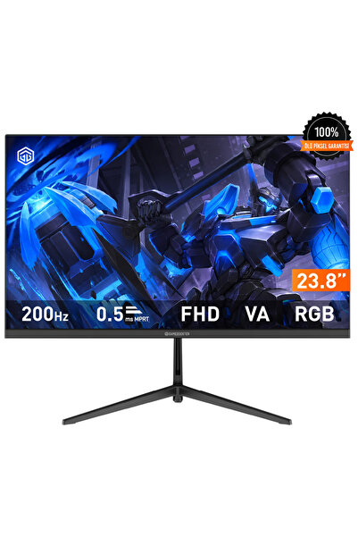 GAMEBOOSTER Ruvie EF20 23.8'' 200Hz 0.5ms HDMI DP RGB Adaptive Sync HDR10 FHD...