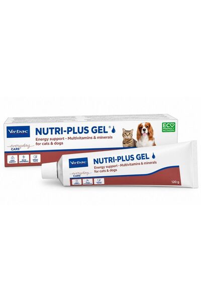Virbac Nutri-Plus Gel Kedi ve Köpekler Için Vitamin Jel 120 Gr