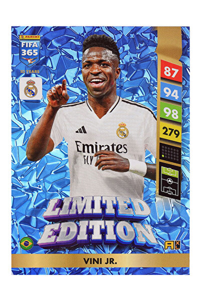 Panini 2025 Fifa 365 Vinicius Júnior Limited Edition XXL Futbolcu Kartı Büyük...