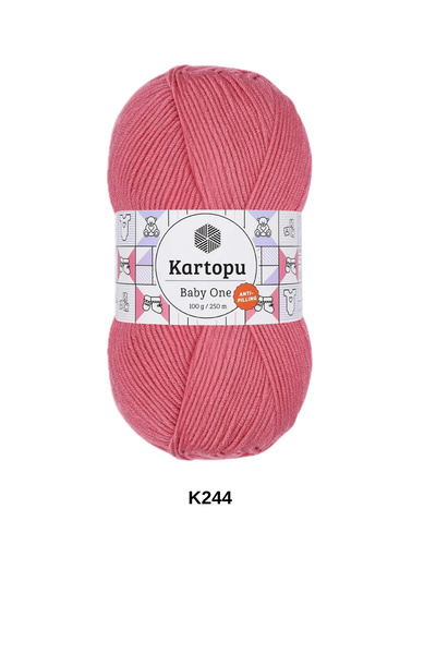 hobi dünyası evim 1 Piece Kartopu Baby One 100 Grams 250 Yards Baby Blanket V...