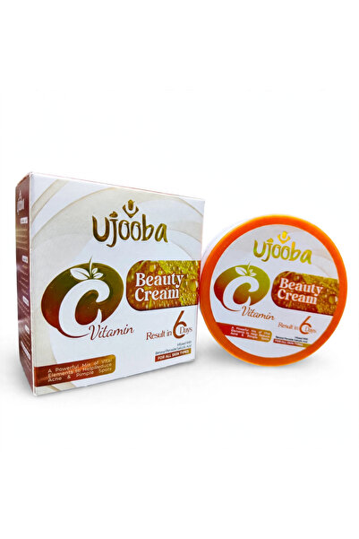 ujooba Vitamin C Beauty Cream with Aloe Vera & Licorice | Brightening Face Cr...